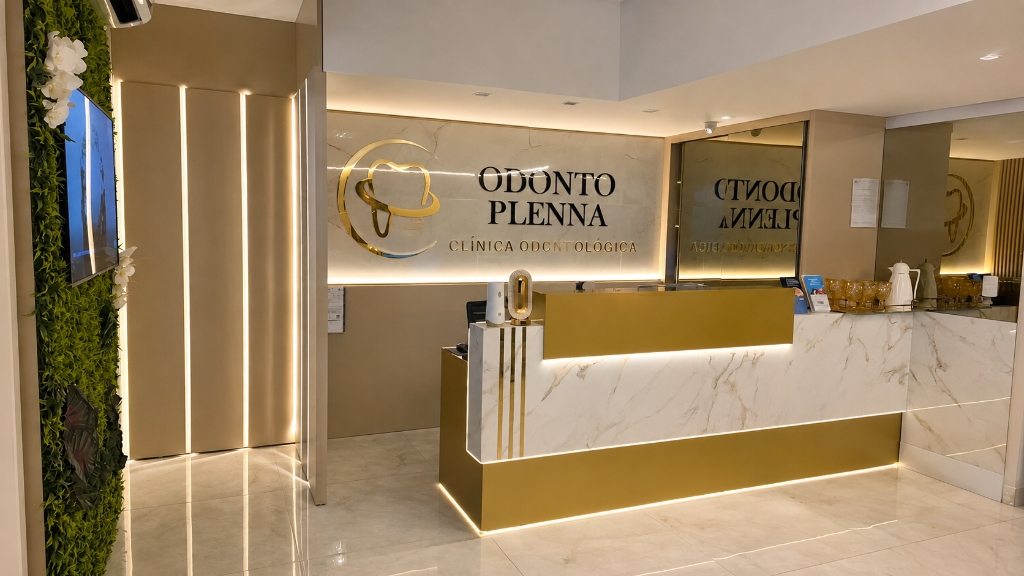 Recepção da Odonto Plenna - Clínica Odontológica